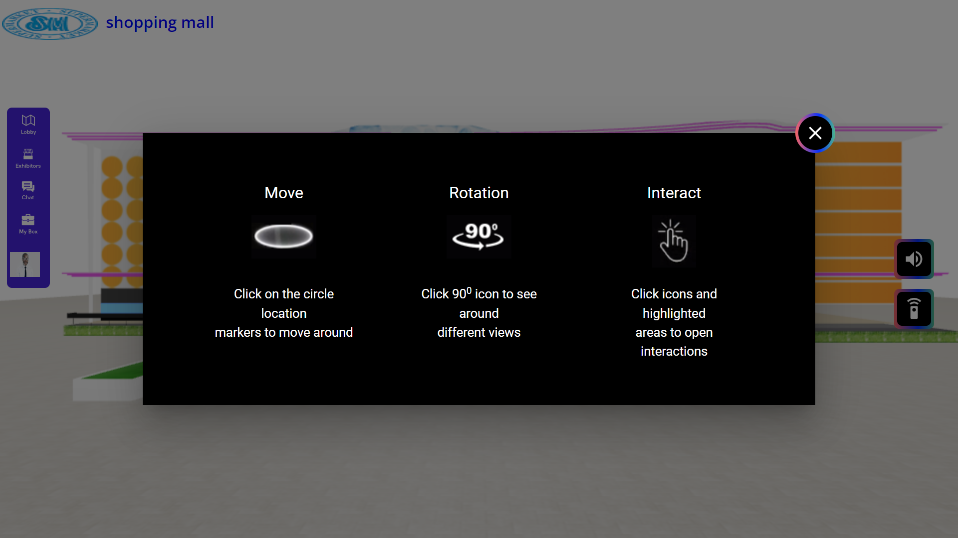 attendee navigation